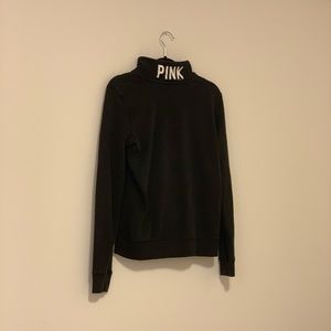 PINK Victoria’s Secret Boyfriend Tunic Half-Zip